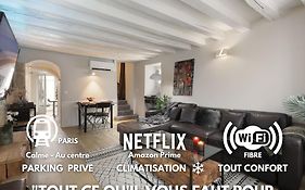 Maison Exception Proche Cdg Paris Asterix Chantilly Climatisation Parking